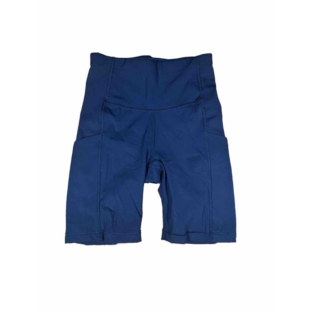 Athleta Black High Rise Ultimate Stash Pocket 7"‎ Athletic Bike Shorts Size XXS